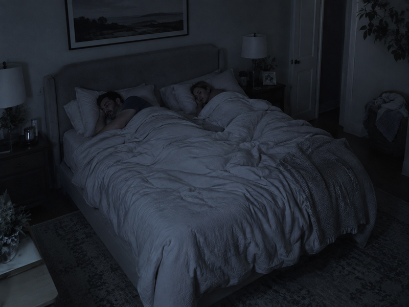 You're asleep.